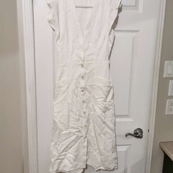 Reiss linen blend dress - Picture 7 of 8